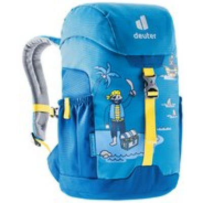 Çantë shpine për kalamaj Deuter Schmusebar, 8L, me piratë, blu