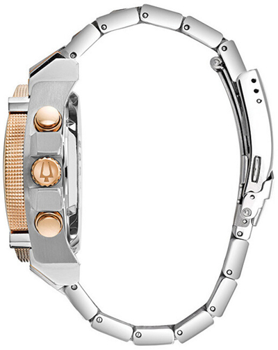 Orë dore Bulova Precisionist Chronograph 98B317