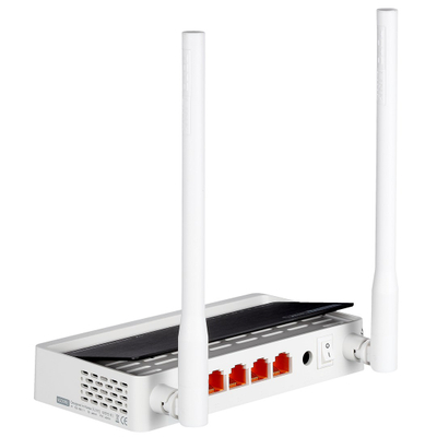 Ruter wireless Totolink N300RT, 300Mbps, 2.4GHz, i bardhë e zi