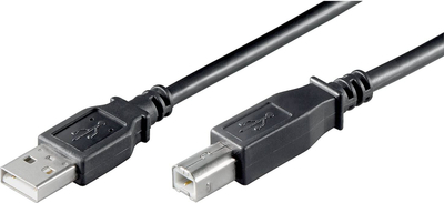 Kabllo USB Goobay 68901, USB 2.0, 3 m, e zezë