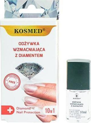 Trajtues për thonj Kosmed Nail Conditioner with Diamond, 9 ml, i tejdukshëm