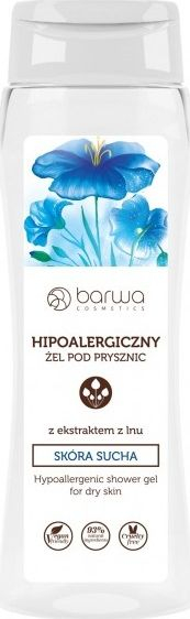 Xhel dushi Barwa, për lëkurë të thatë, 500 ml