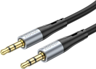 Kabëll AUX Hoco UPA22, Jack 3.5 mm në 3.5 mm, 1 m, i zi