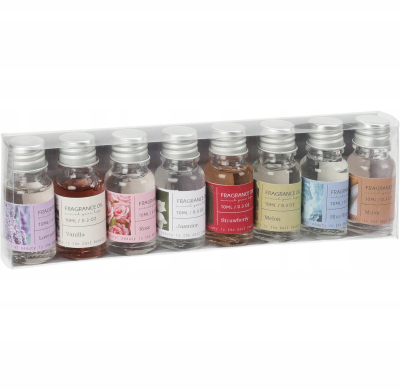Set vajra aromatikë Fragrance, 8 copë, 10 ml
