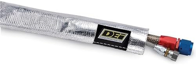 Mbështjellëse termike Design Engineering Heat Sheath 10404, 1.25" I.D, 3ft, e argjendtë