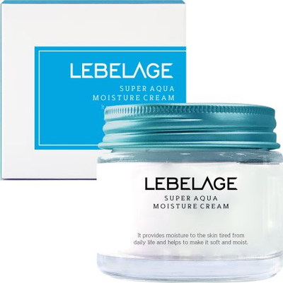 Krem fytyre Lebelage Super Aqua Moisture, për lagie të lëkurës, 70 ml