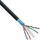 Kabull rrjeti InLine Patch Cat.6A, 40m, bakër AWG23, i zi