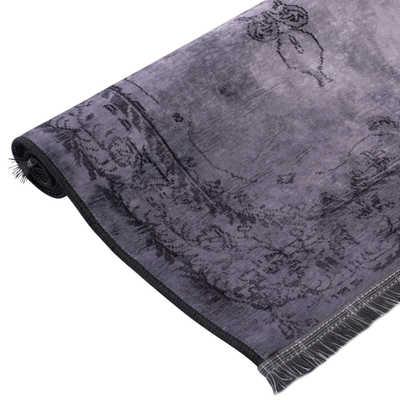 Tepih vintage JOSIANE 160×230 me thekë HM7675.01, gri