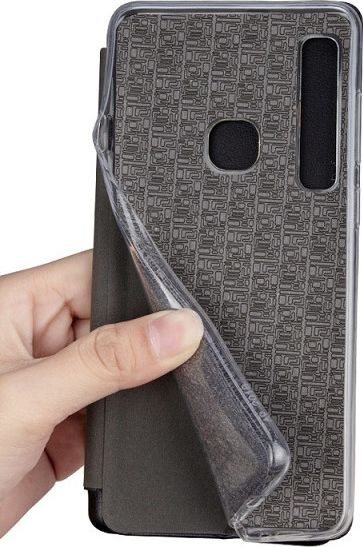 Këllëf telefoni Flip Wallet për Redmi 9A, me xhep për karta, rozë ari