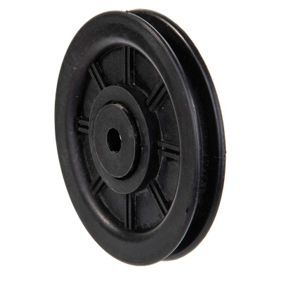 Rrotë kablloje Enero Fit, 100mm, për kabllo 6mm, e zezë