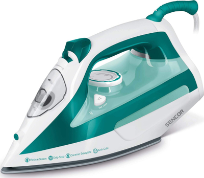 Hekur me avull Sencor SSI 6100GR, 2600W, pllaka qeramike, gri