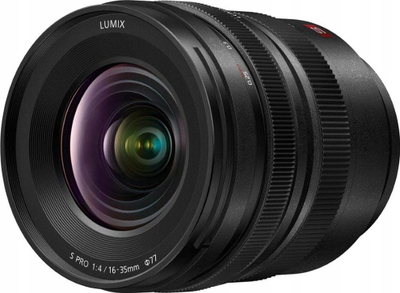 Objektiv Panasonic LUMIX S PRO 16-35mm F4 S-R1635E, bajonetë L, full-frame, ngjyrë e zezë
