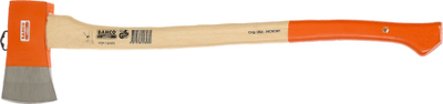 Sëpatë Bahco FCP-1.8-810, 2.4kg, dorezë hickory 80cm, portokalli