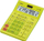 Kalkulator Casio 3722 GR-12C-GN, i verdhë