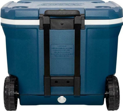 Frigorifer portativ Coleman 50QT Xtreme, 47L, me rrota, blu