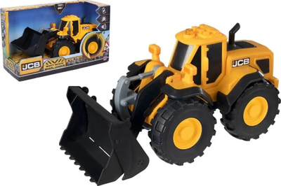 Lodër kamion ndërtimi Tz JCB Mighty Mover Wheel Loader, me dridhje, lëvizje si e vërtetë, shumëngjyrësh