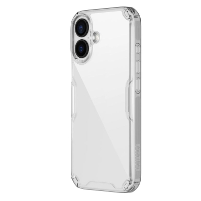 Futrollë telefoni Nillkin Nature TPU Pro për iPhone 17 Pro, magnetike, transparente, e zezë