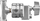 Stativ C Stand Jinbei CK-1/3, çelik inox, me grip head
