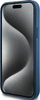 Futrollë Guess 4G Collection me lëkurë MagSafe për iPhone 15, GUHMP15SG4GFRB, blu
