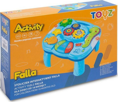 Tavolinë lodër për kalamaj Toyz, +18 mujsh, blu