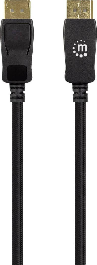 Kabllo Manhattan DisplayPort, 2m, e zezë 