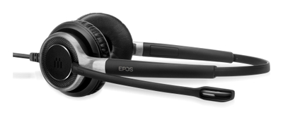 Kufje zyre EPOS SC662 ED Stereo, me kabllo, Easy Disconnect, e zezë