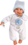 Kukull foshnje Llorens Crying Baby Cuquito, 30cm, me zë, me rroba blu