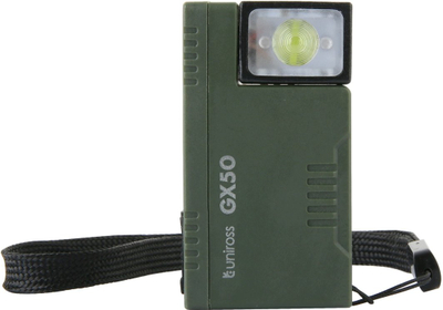 Elektrik dore Uniross GX50, 150lm, rikarikueshme, jeshile