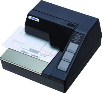 Printer fiskal portativ Epson TM-U295, matricë me pika, për POS, gri
