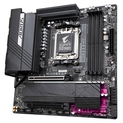Pllakë amë Gigabyte B650M Aorus Elite, AM5, DDR5, ATX