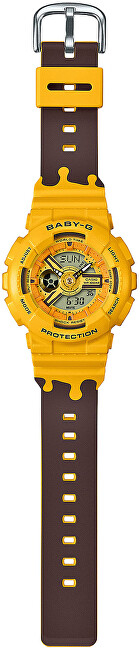 Orë dore për femra Casio Baby-G BA-110XSLC-9AER, e verdhë