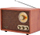 Radio retro Adler AD 1171, Bluetooth, kontroll toni, kafe