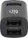 Hub USB-C Manhattan Ultra Compact, 3 porta USB-A, 5 Gbps, gri