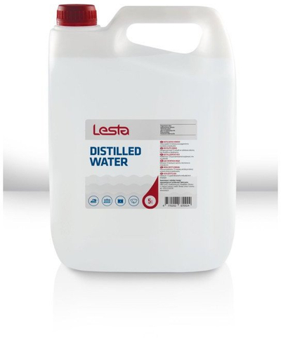 Ujë i distiluar pa mineral, 5L, transparent