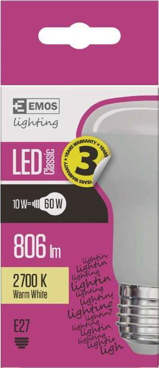 Poç elektrik Emos, 10W, 806lm, e bardhë