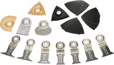 Set aksesorësh Fein Best of Starlock Renovation, për Multimaster, për sharrim dhe lemerim