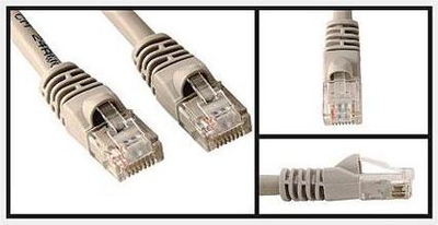 Мрежен кабел Лого патчкорд UTP, Cat 5e, RJ45, 5m, без екранирање