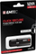 USB flash Emtec B120 Click Secure, 128GB, USB 3.2, e zezë