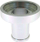 Adapter blow off TurboWorks HKS, 31mm, alumin, ngjyrë argjendi