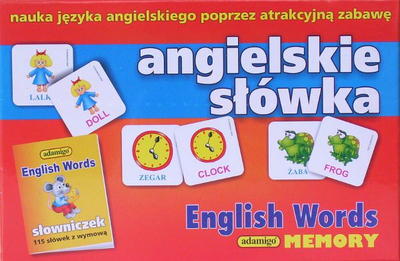 Fjalori i Anglishtes me Mësim të Kujtesës Adamigo - 5628