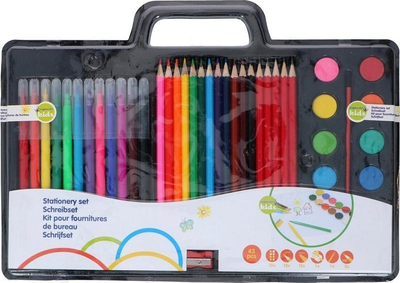 Set vizatimi Topwrite, 43 copë, lapsa, markera edhe boja, shumëngjyrësh