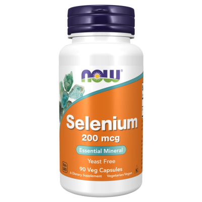 Selenium 200 mcg NOW Foods, 90 kapsula