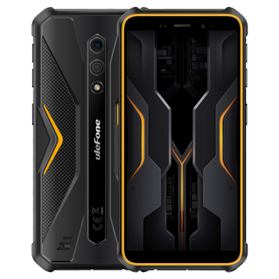 Telefoni Ulefone Armor X12 Pro, 4GB 64GB, 4G, portokalli me të zezë