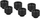 Lidhëse ftohjeje uji Thermal Grizzly DeltaMate ST13, G1/4", set 6 copë, e zezë
