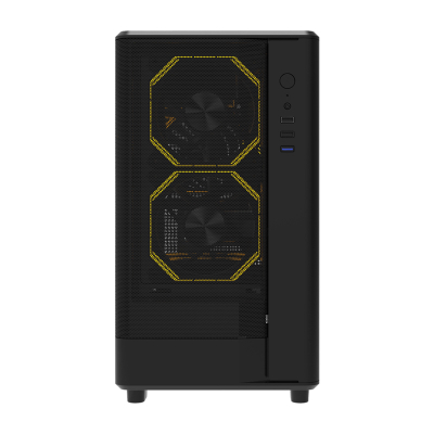 Kuti kompjuteri Darkflash DB330M Mesh (e zezë)