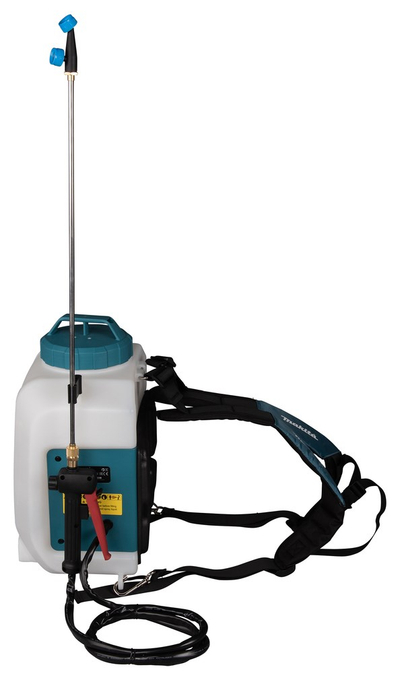Spërkatës shpine me bateri Makita DUS108Z, 10L, 18V LXT, blu