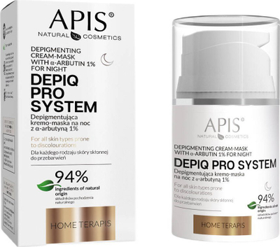 Krem maske nate Apis Home TerApis, për hiperpigmentim, 50ml