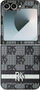 Këllëf telefoni DKNY PU Leather Check Pattern, për Samsung Galaxy Z Flip6, i zi