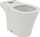 WC dyshemeje Ideal Standard Connect Air, AquaBlade, dalje horizontale, e bardhë