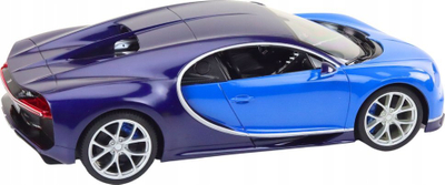 Makina me pult Bugatti Veyron Chiron 1:14, 2.4GHz, deri 8 km/h, blu